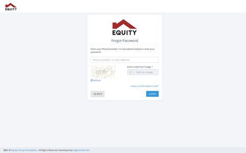 Forgot Password - Equity Group Foundation.