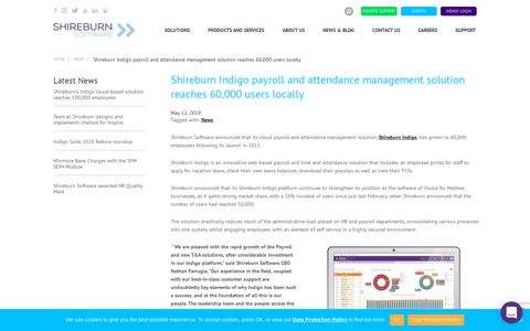 Shireburn Indigo payroll and attendance management ...