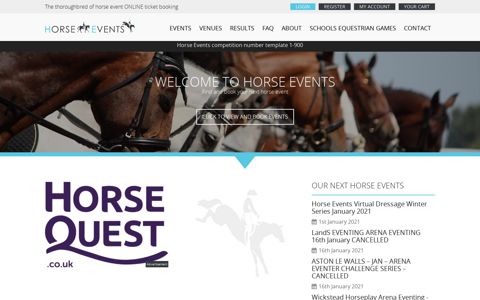 Horse Events and Equestrian Training Clinics