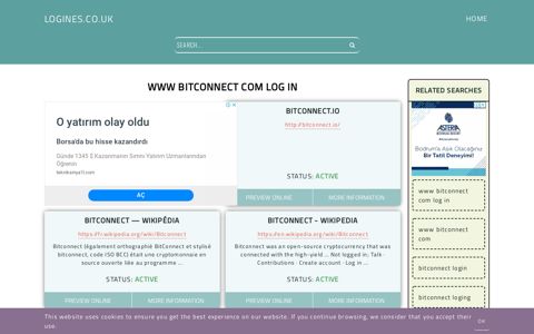 www bitconnect com log in - Logines.co.uk