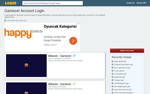 Gamezer Account Login | Accedi Gamezer Account - Loginii.com