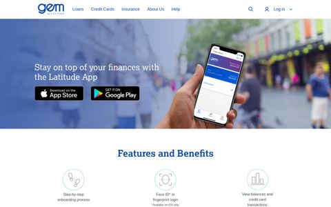 Stay on top of your finances with the Latitude App - Gem Finance