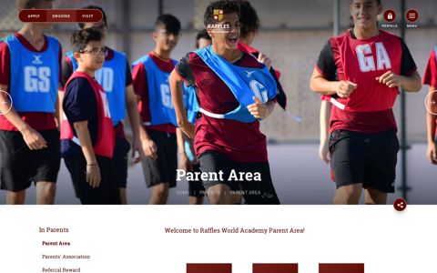 Parent Area | Raffles World Academy