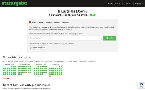 LastPass Status. Check if LastPass is down or having problems.