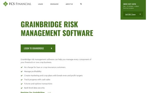 GrainBridge Risk Management Software - FCS Financial