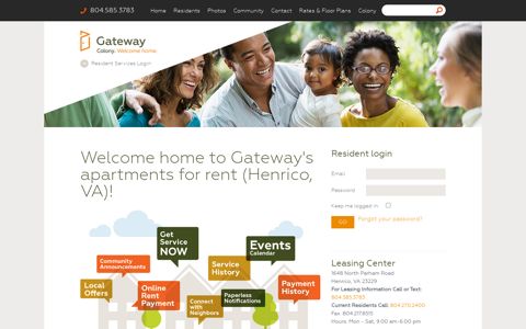 Apartments for rent (Henrico, VA) | Gateway is Your Welcome ...
