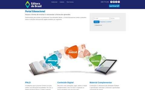 Portal Educacional da Editora do Brasil