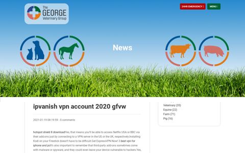 ipvanish vpn account 2020 gfvw - George Vet Group