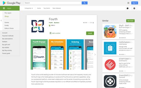 Fourth – Apps on Google Play