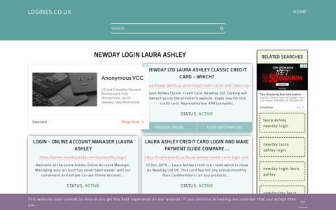 newday login laura ashley - General Information about Login