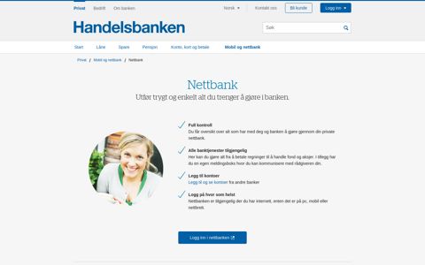 Nettbank | Handelsbanken