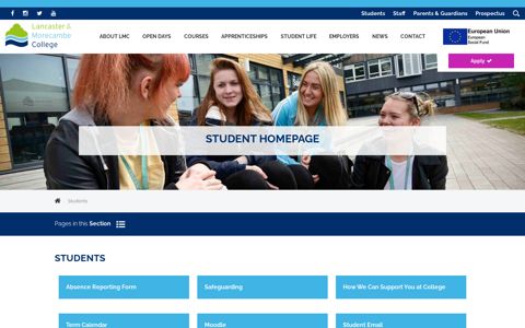 Students - Lancaster & Morecambe College