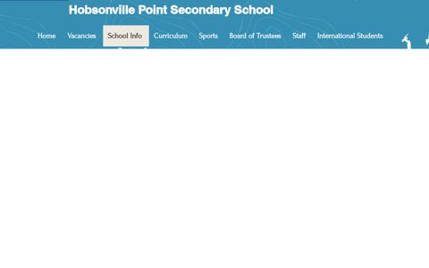 School Info | Hpss - Hobsonville Point Secondary School