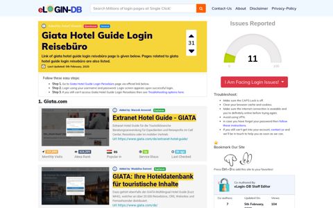 Giata Hotel Guide Login Reisebüro