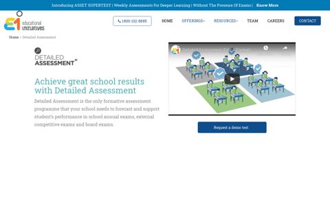 Detailed Assessment - Educational Initiatives