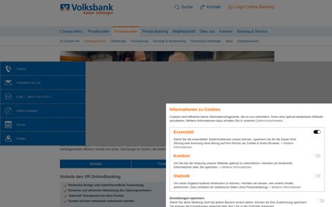 VR OnlineBanking für Firmen und Vereine - Volksbank Kassel ...