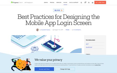 Best Practices for Designing the Mobile App Login Screen
