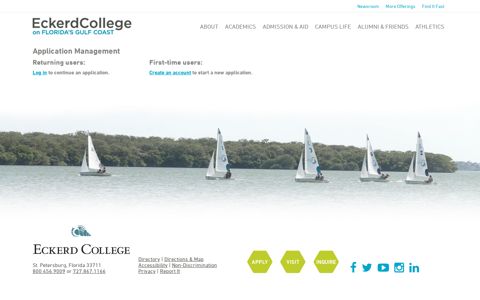 Application Management - Eckerd College