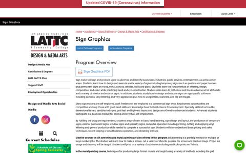 Sign Graphics - LATTC | Design & Media Arts