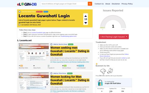 Locanto Guwahati Login - A database full of login pages from ...