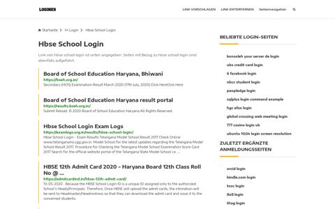 Hbse School Login | Allgemeine Informationen zur Anmeldung