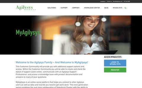the Agilysys Family – And Welcome to MyAgilysys!