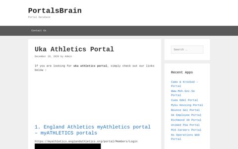 Uka Athletics - England Athletics Myathletics Portal ...