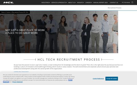 Recruitment Process at HCL Technologies | HCL Technologies
