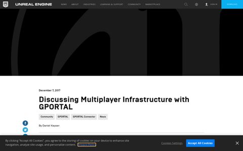 Discussing Multiplayer Infrastructure with GPORTAL - Unreal ...