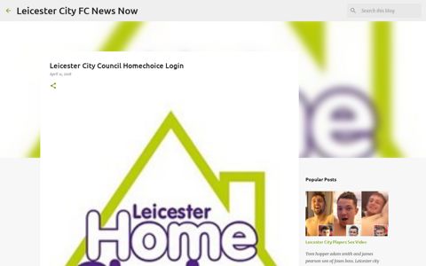 Leicester City Council Homechoice Login