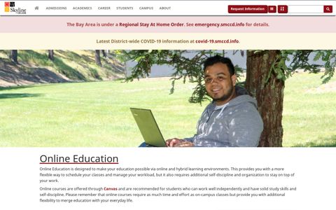 Online Education | Online Education | Skyline College
