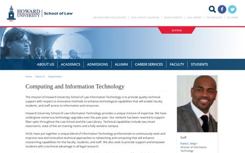 Computing and Information Technology | Howard University ...