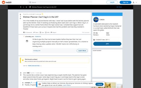 Kitchen Planner: Can't log in in the US? : IKEA - Reddit