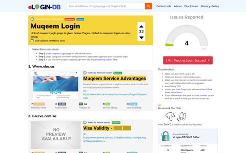 Muqeem Login - Find Login Page of Any Site within Seconds!