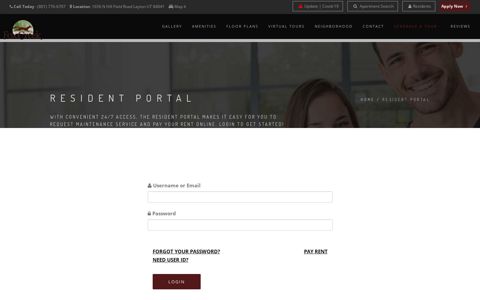 Resident Portal for Layton apartments ... - Fox Creek Apartments