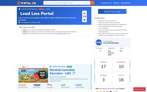 Lead Lms Portal