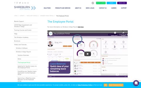 The Employee Portal - Shireburn Software