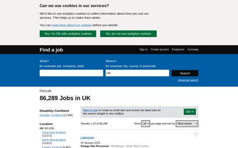 100,908 Jobs in UK