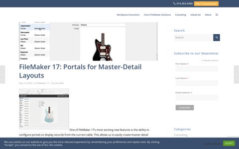 FileMaker 17: Portals for Master-Detail Layouts - Skeleton Key
