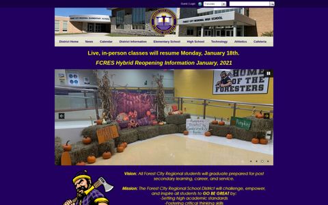 Forest City Regional School District: District Home