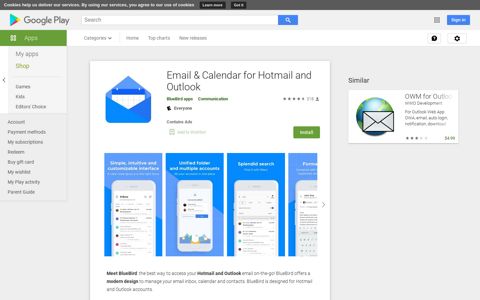 Email & Calendar for Hotmail and Outlook - Apps on Google ...