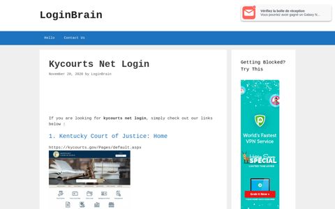 Kycourts Net Kentucky Court Of Justice: Home - LoginBrain