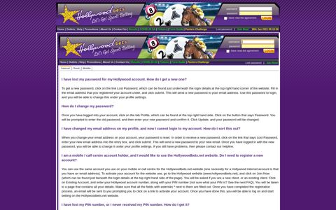 Horse Racing, Lucky Numbers & Sport Betting - Hollywoodbets