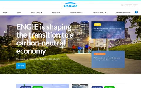 ENGIE North America enables the carbon-neutral economy
