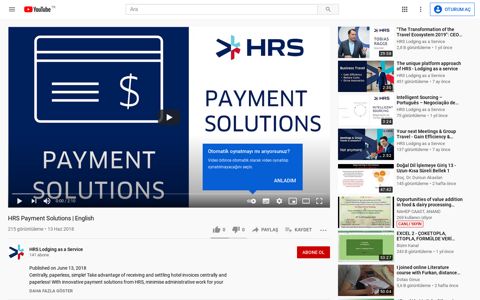HRS Payment Solutions | English - YouTube