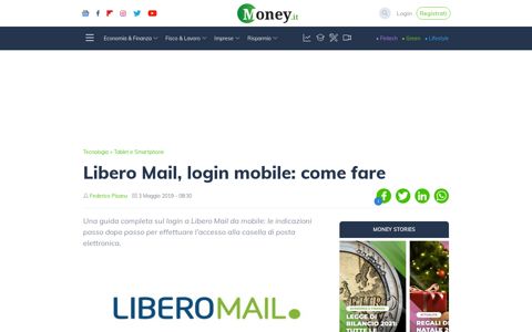 Libero Mail, login mobile: come fare - Money.it