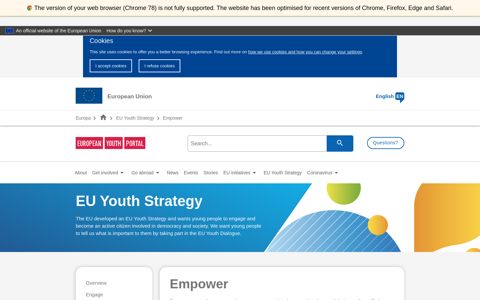 Empower | European Youth Portal - Europa EU