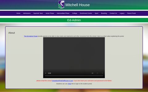 Ed-Admin - Mitchell House