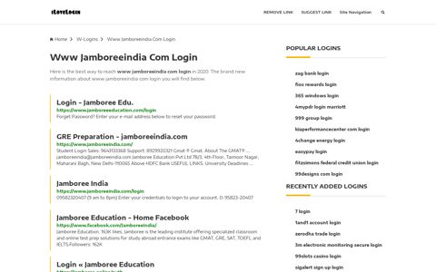 Www Jamboreeindia Com Login ❤️ One Click Access - iLoveLogin