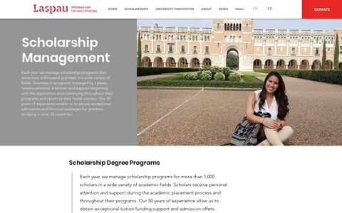 Scholarship Management | Laspau